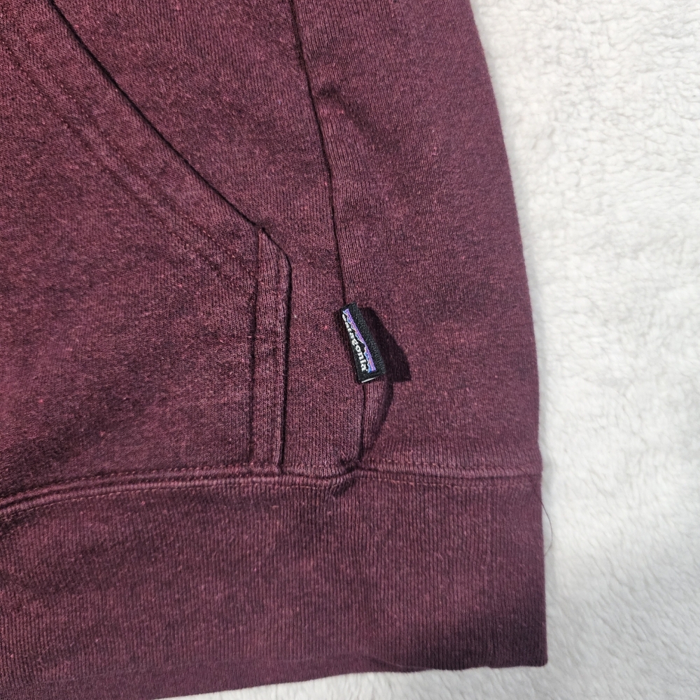 Patagonia Uprisal Maroon Hoodie - Picture 4 of 7